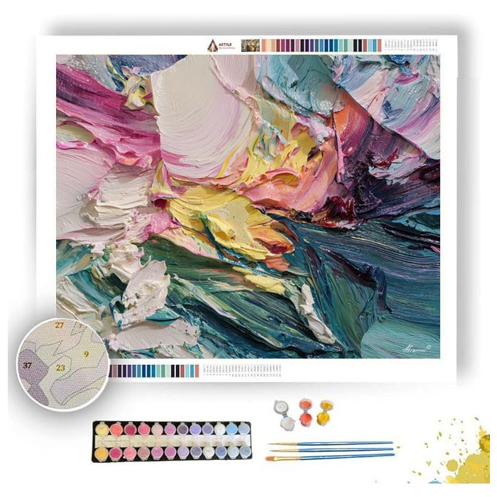 PUSHED BODY - Paint by Numbers Full Kit