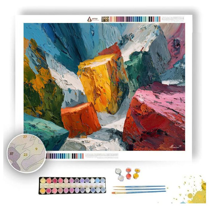 SHIFTED BALANCE - Paint by Numbers Full Kit