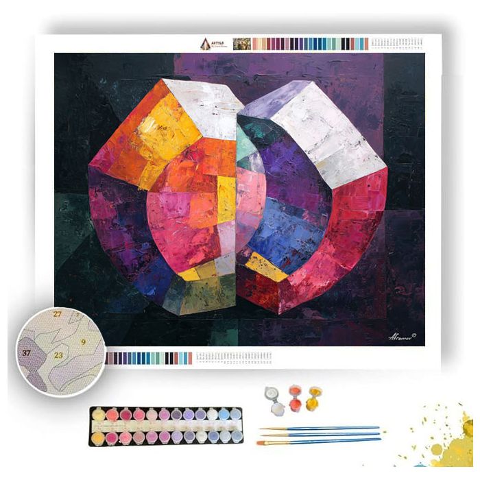 SPLIT WEIGHT - Paint by Numbers Full Kit