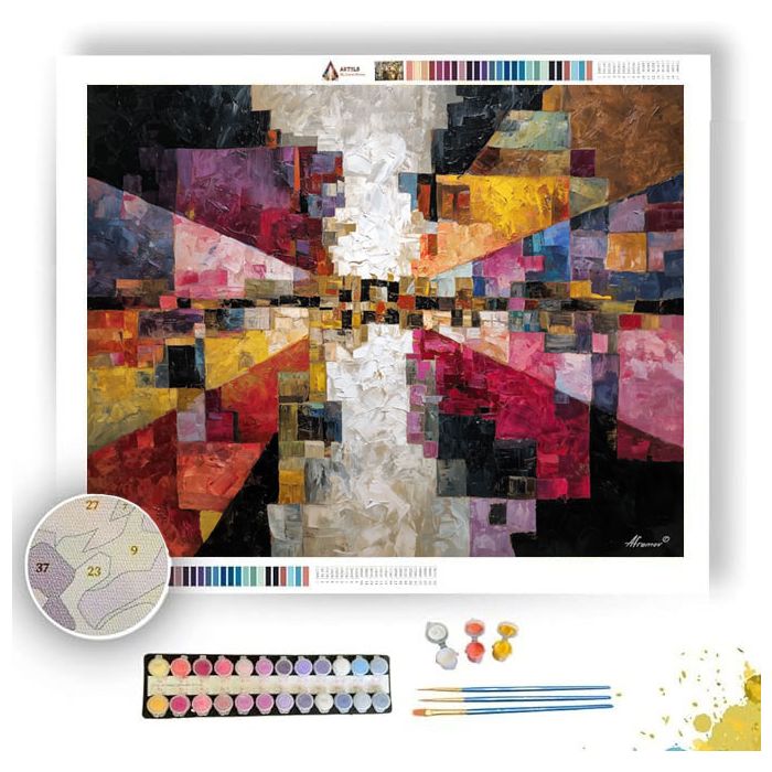 STRETCHED LAYER - Paint by Numbers Full Kit