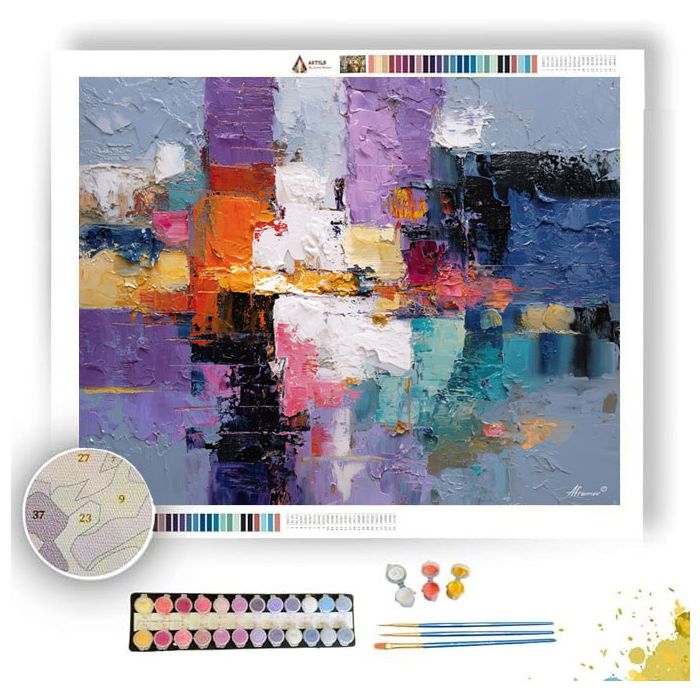 THICK FORM - Paint by Numbers Full Kit