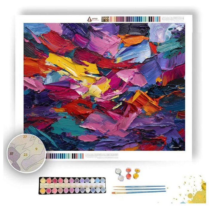 TIGHT STRUCTURE - Paint by Numbers Full Kit