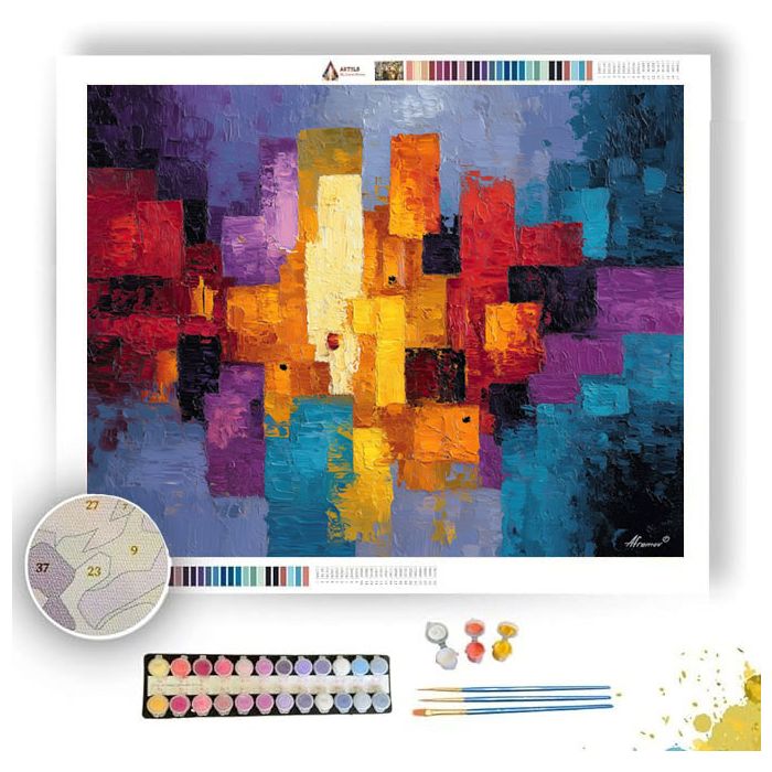 VIVID SHAPE - Paint by Numbers Full Kit