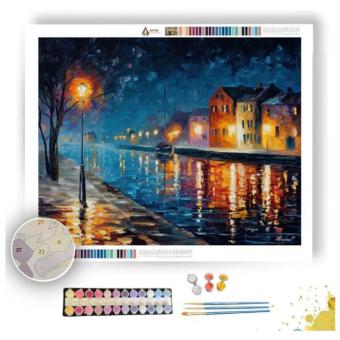 ETERNAL NIGHT CALM - Paint by Numbers Full Kit