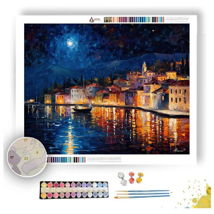 ETERNAL NIGHT STILLNESS - Paint by Numbers Full Kit