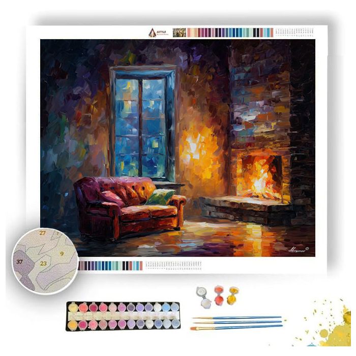 ETERNAL WARM SHELTER - Paint by Numbers Full Kit