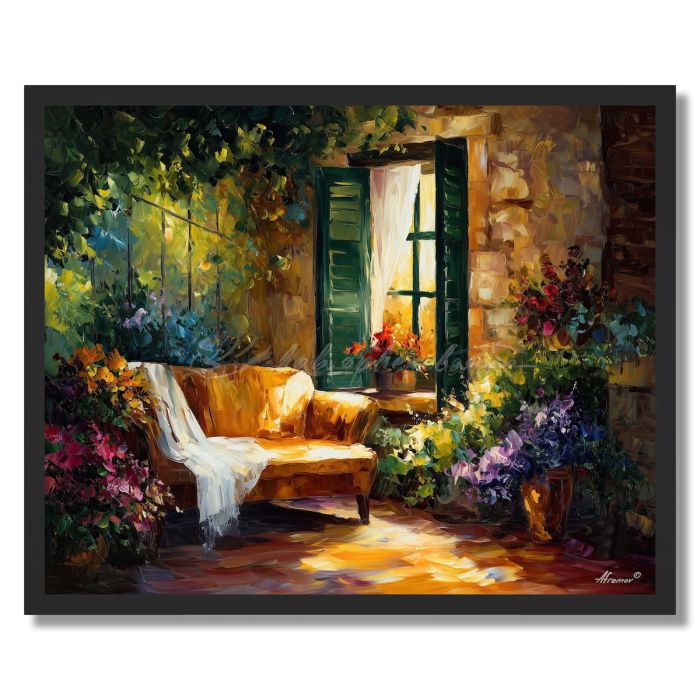 LATE AFTERNOON NOOK - FRAMED