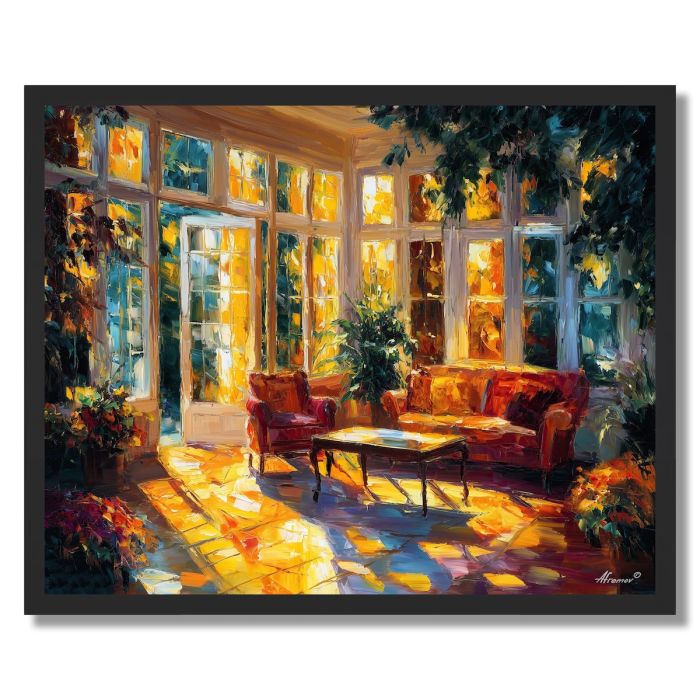 LATE SUN ROOM - FRAMED