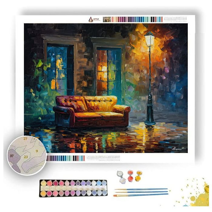 SOFT NIGHT LAMP - Paint by Numbers Full Kit