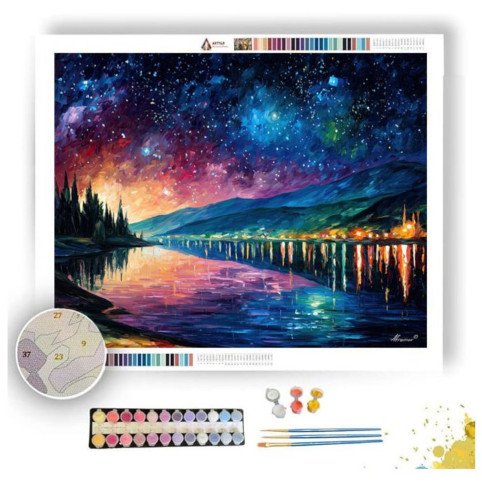 STAR QUIET RIDGE - Paint by Numbers Full Kit