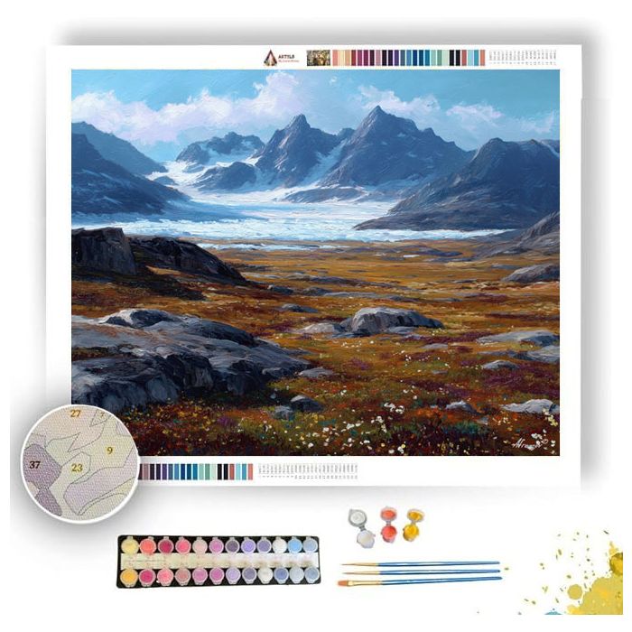 LONELY EXPANSE - Paint by Numbers Full Kit