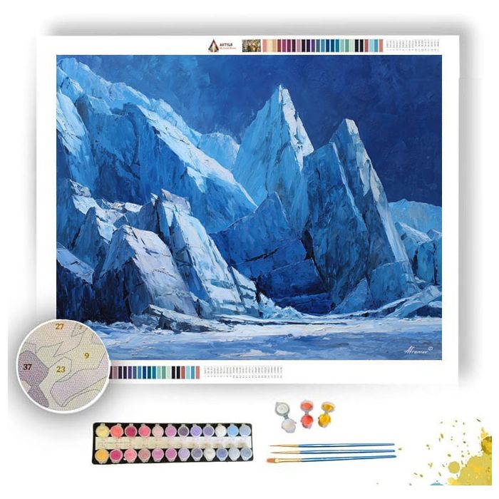 SILENT LAND - Paint by Numbers Full Kit