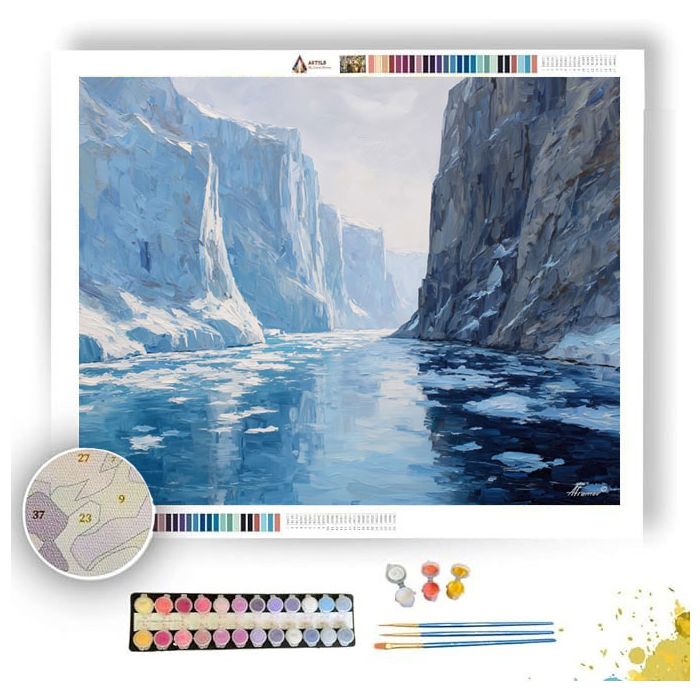 WINDWORN ICE - Paint by Numbers Full Kit