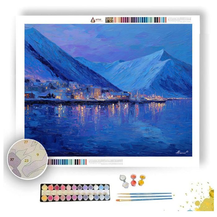 ARCTIC REINDEER - Paint by Numbers Full Kit
