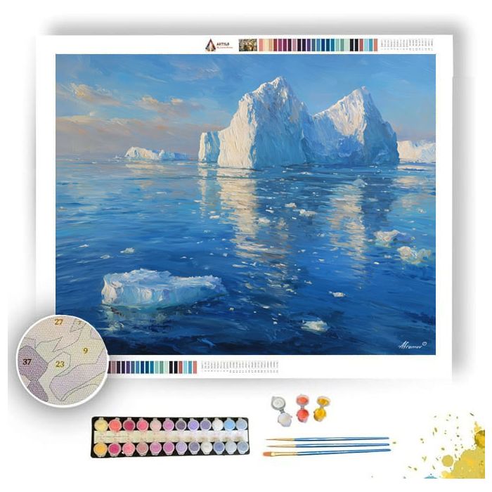 BARE STILL ICE - Paint by Numbers Full Kit