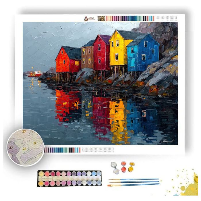 NORTHERN BAY - Paint by Numbers Full Kit