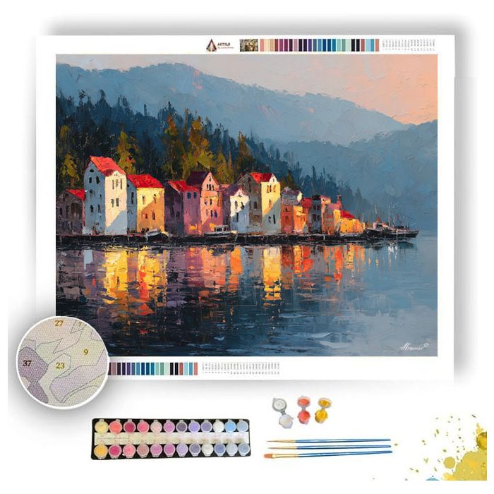 WARM HARBOR - Paint by Numbers Full Kit