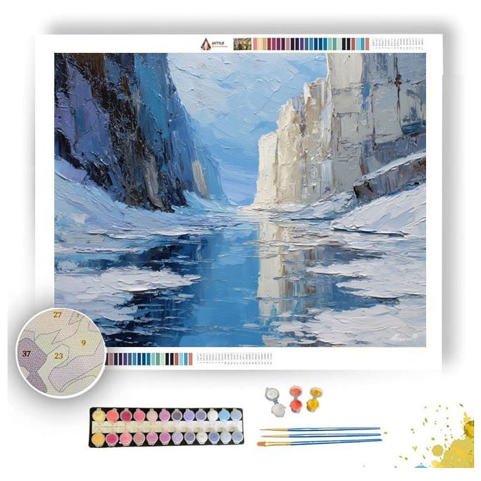 WHITE LAND - Paint by Numbers Full Kit