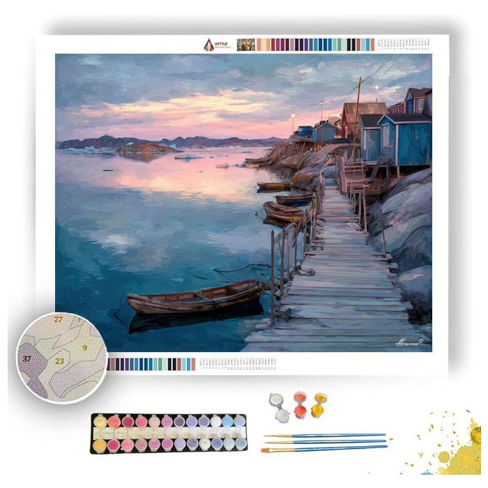 GREENLAND EVERYDAY MOMENTS - Paint by Numbers Full Kit