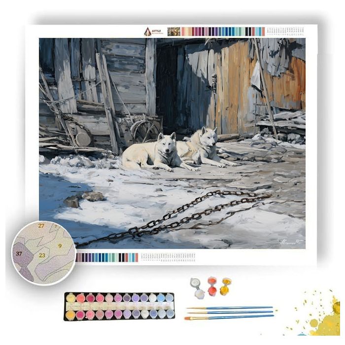GREENLAND LOCAL MOMENTS - Paint by Numbers Full Kit