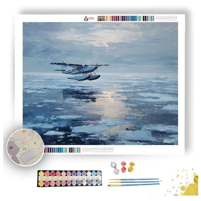 DARK HARBOR - Paint by Numbers Full Kit