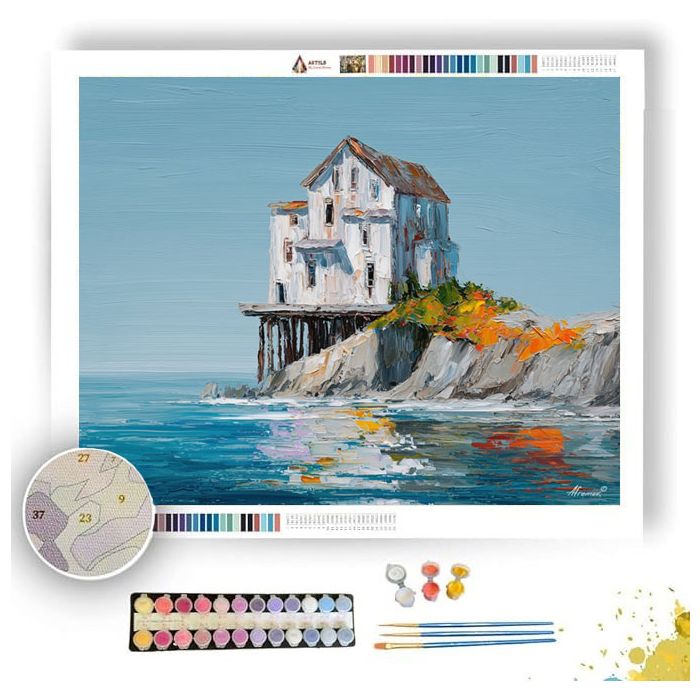 GRAY BAY - Paint by Numbers Full Kit