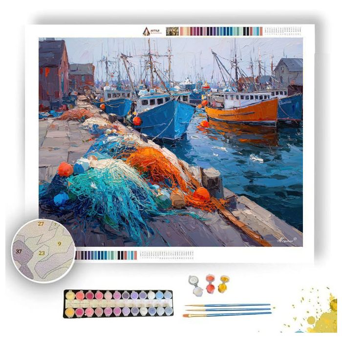 HEAVY CURRENT - Paint by Numbers Full Kit