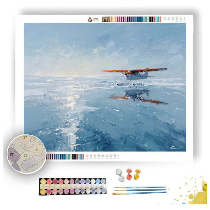 LOW QUIET LINE - Paint by Numbers Full Kit