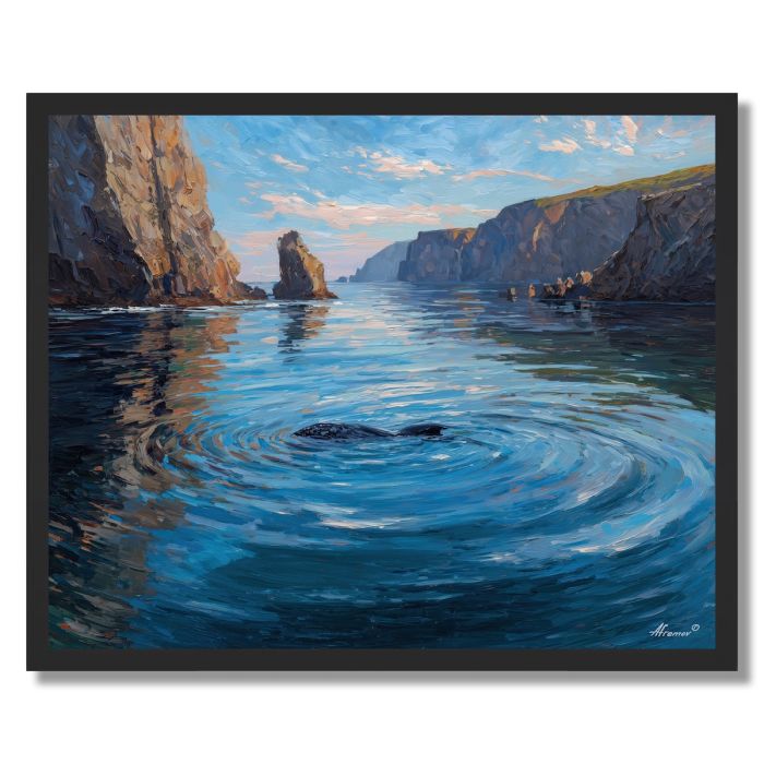 OPEN QUIET BAY - FRAMED