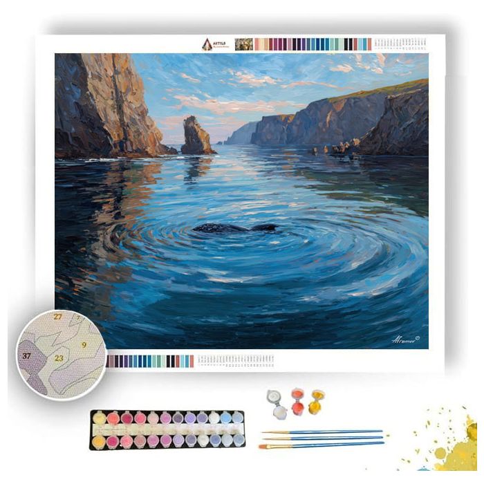 OPEN QUIET BAY - Paint by Numbers Full Kit