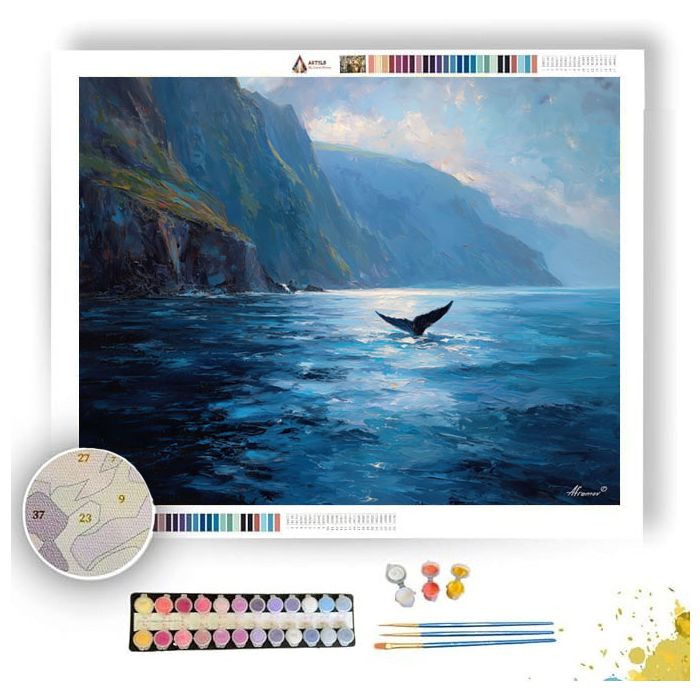 PALE ROUTE - Paint by Numbers Full Kit