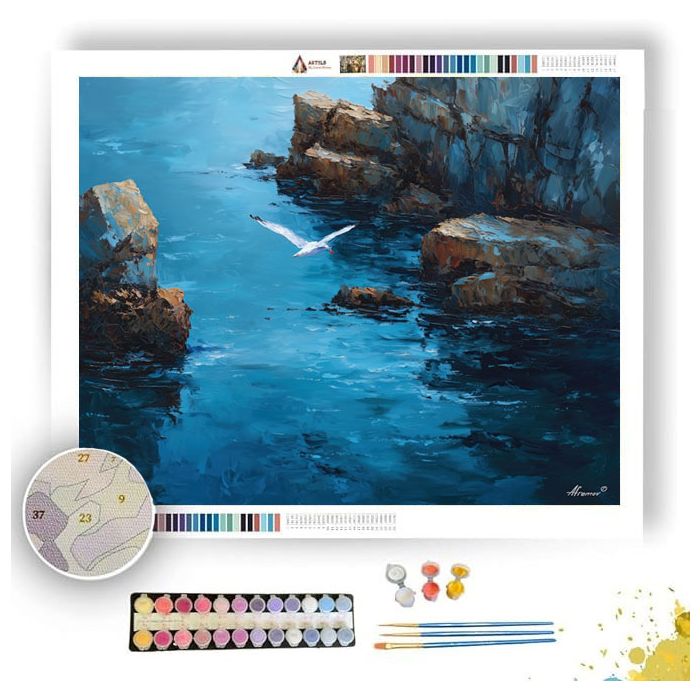 PALE STRETCH - Paint by Numbers Full Kit