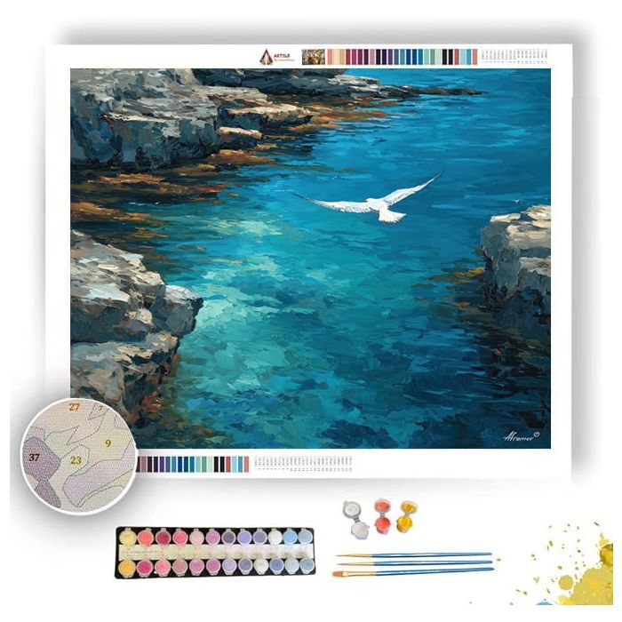 QUIET EDGE - Paint by Numbers Full Kit