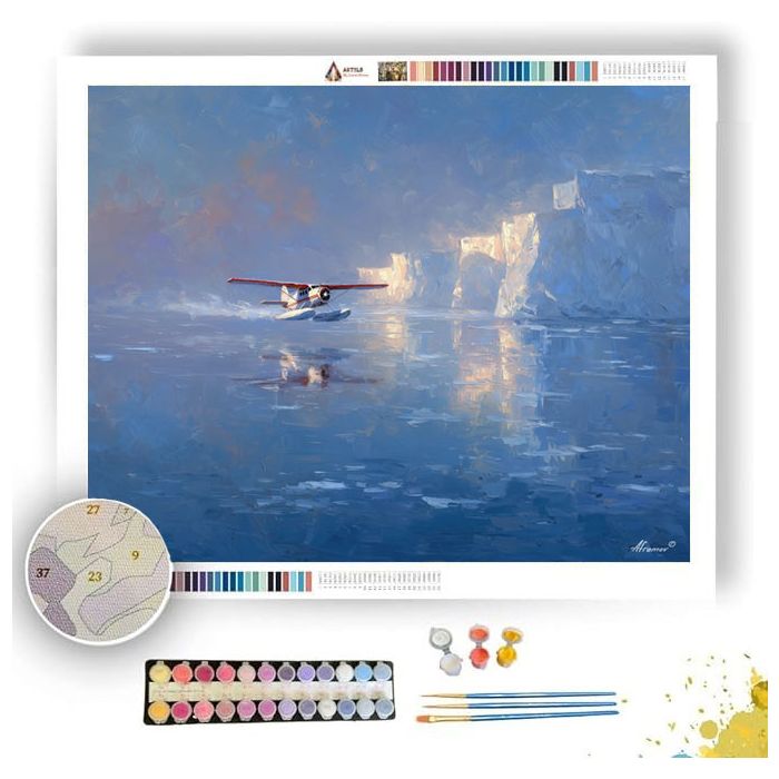 SILENT EDGE - Paint by Numbers Full Kit