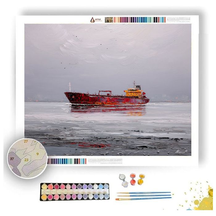 STEEL DISTANCE - Paint by Numbers Full Kit