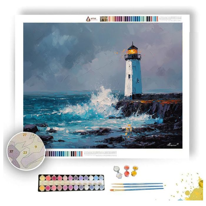 STEEL PASSAGE - Paint by Numbers Full Kit