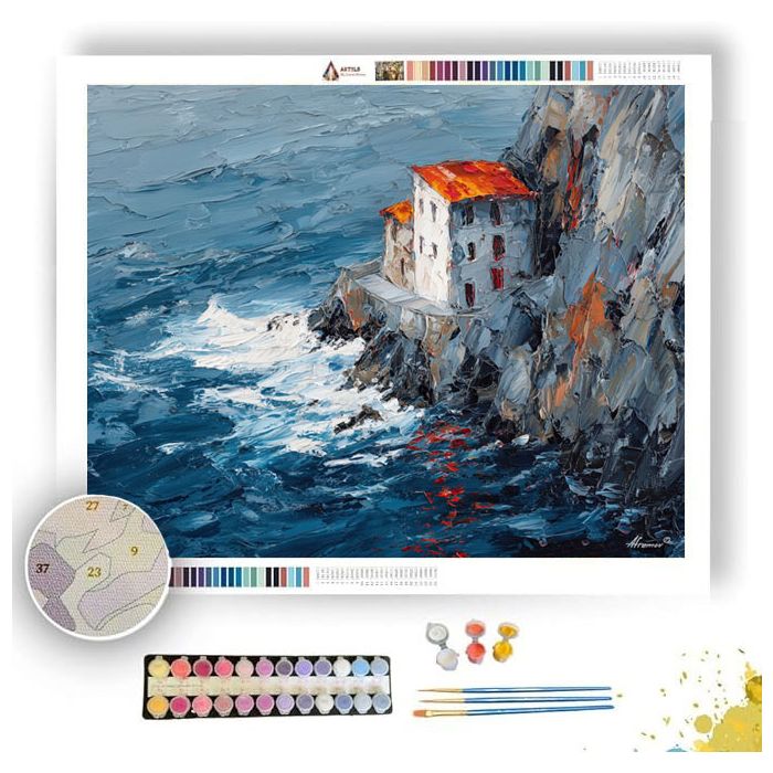 STEEL WAVES - Paint by Numbers Full Kit