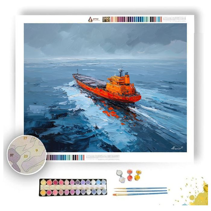 WIDE LINE - Paint by Numbers Full Kit