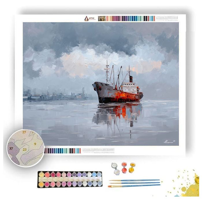 WINDY BAY - Paint by Numbers Full Kit