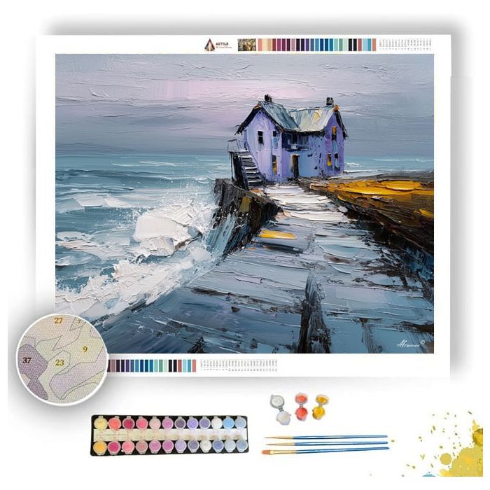 WINDY NORTH - Paint by Numbers Full Kit