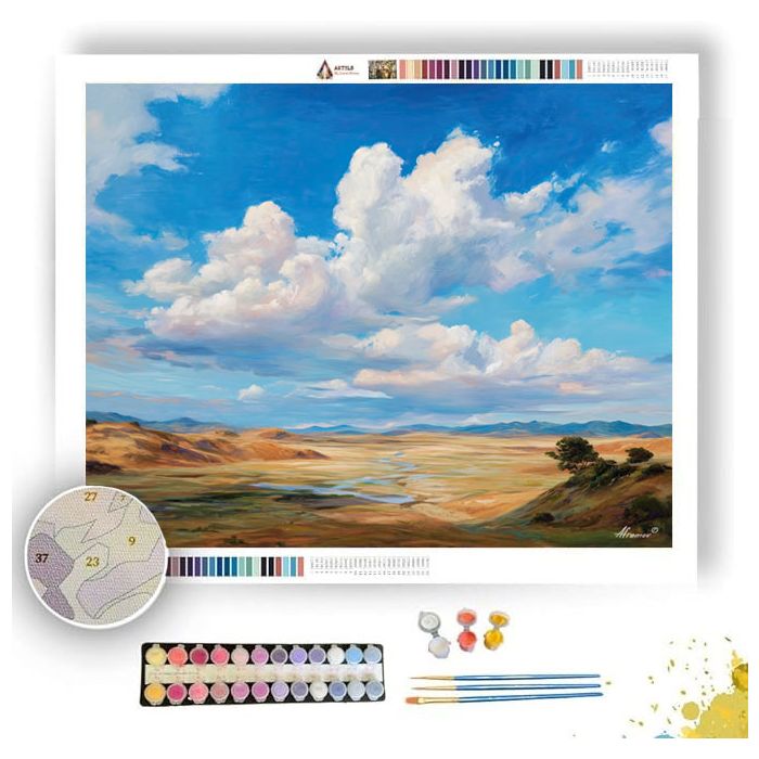 OPEN SKY BASIN - Paint by Numbers Full Kit