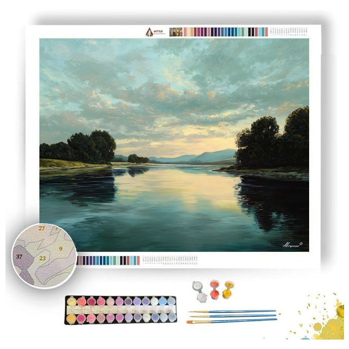 STILL WATER INLET - Paint by Numbers Full Kit