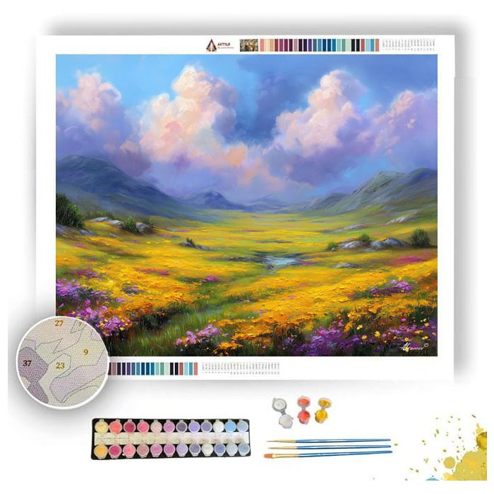 DAYBLOOM PLAINS - Paint by Numbers Full Kit