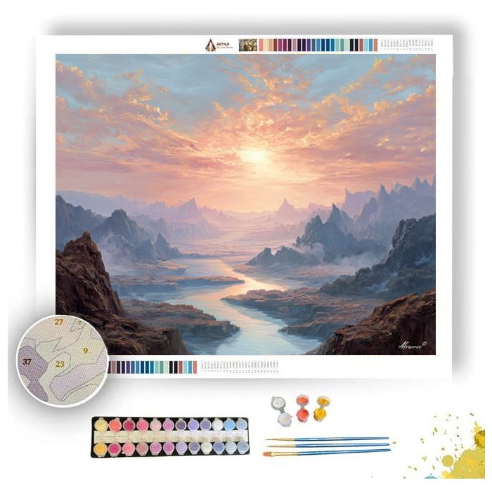 DAYLIGHT DREAM EXPANSE - Paint by Numbers Full Kit
