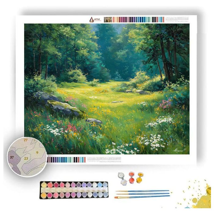 DAYSONG MEADOW - Paint by Numbers Full Kit