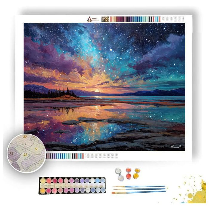 DREAMSKY RIVER FLATS - Paint by Numbers Full Kit