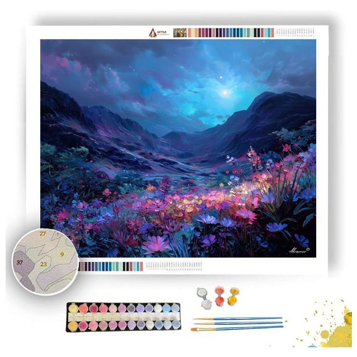 ETHERBLOOM VALLEY - Paint by Numbers Full Kit