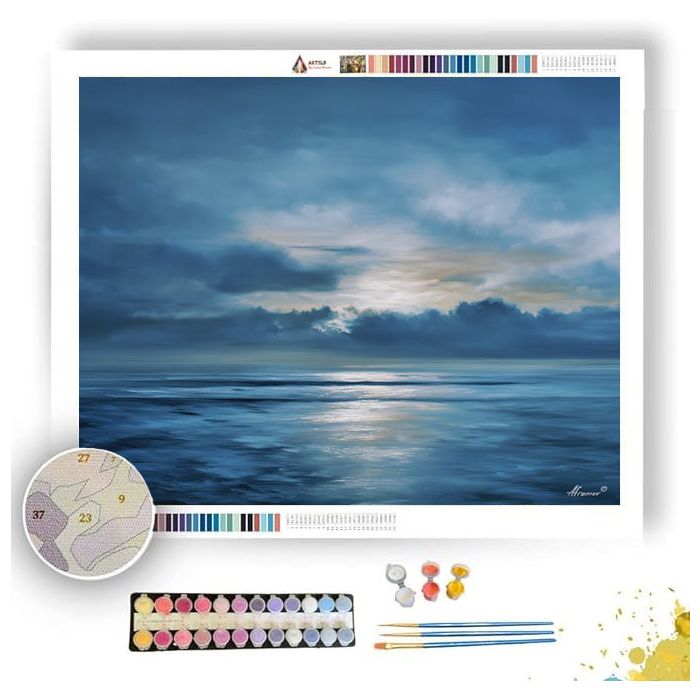 HORIZON BREATH AT DUSK - Paint by Numbers Full Kit