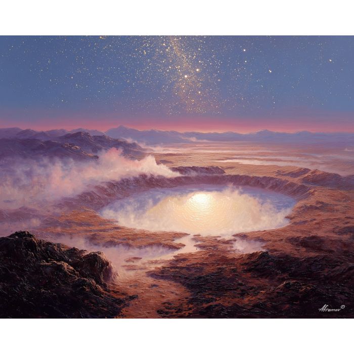 LUNAR VEIL BASIN - Paint by Numbers Full Kit