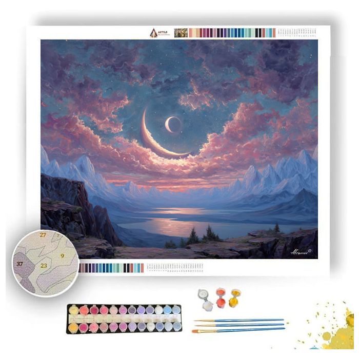 MOONTHREAD HORIZON ARC - Paint by Numbers Full Kit